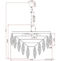 Подвесная люстра Moderli Souls V10783-12P - Превью изображения №3 — Интернет-магазин Time-Shop