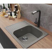 Кухонная мойка Mixline ML-GM18 551971 (темно-серый) - Превью изображения №4 — Интернет-магазин Time-Shop