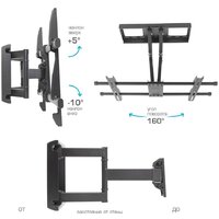 Кронштейн для телевизора Kromax GALACTIC-57 (черный) - Превью изображения №4 — Интернет-магазин Time-Shop