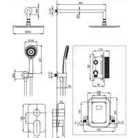 Душевая система  Deante Alpinia BXYZZGAM - Превью изображения №7 — Интернет-магазин Time-Shop