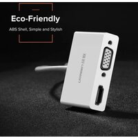 Конвертер Ugreen MM123 30843 USB Type-C - HDMI/VGA - Превью изображения №3 — Интернет-магазин Time-Shop