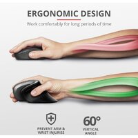 Вертикальная мышь Trust Verro Ergonomic Wireless Mouse - Превью изображения №13 — Интернет-магазин Time-Shop