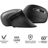 Вертикальная мышь Trust Verro Ergonomic Wireless Mouse - Превью изображения №16 — Интернет-магазин Time-Shop