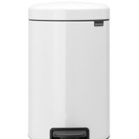 Brabantia Pedal Bin NewIcon 12 л (белый)