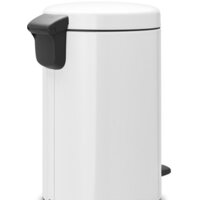 Мусорное ведро Brabantia Pedal Bin NewIcon 12 л (белый) - Превью изображения №3 — Интернет-магазин Time-Shop
