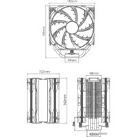 Кулер для процессора DeepCool AS500 Plus R-AS500-BKNLMP-G - Превью изображения №15 — Интернет-магазин Time-Shop
