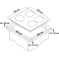 Варочная панель Simfer H60V31M516 - Превью изображения №8 — Интернет-магазин Time-Shop