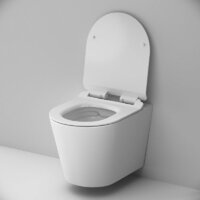 Унитаз подвесной AM.PM Sunny Flashclean C85C1701SC (с сиденьем) - Превью изображения №3 — Интернет-магазин Time-Shop