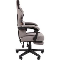 Игровое (геймерское) кресло CHAIRMAN CH27 (ткань, серый/черный) - Превью изображения №3 — Интернет-магазин Time-Shop