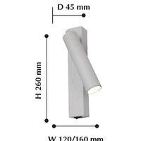 Спот Favourite Specimen 2229-1W - Превью изображения №2 — Интернет-магазин Time-Shop