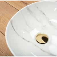 Умывальник Rea Greta 65 Bianco Shiny REA-U6501 - Превью изображения №4 — Интернет-магазин Time-Shop