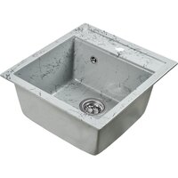 Кухонная мойка Wisent WA45-16 (с сифоном GER013) - Превью изображения №4 — Интернет-магазин Time-Shop