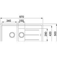 Кухонная мойка Franke BFG 651 (миндаль) - Превью изображения №2 — Интернет-магазин Time-Shop