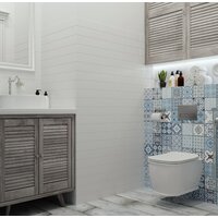 Инсталляция для унитаза Lavinia Boho Relfix 5 в 1 77010031 (хром пластик) - Превью изображения №4 — Интернет-магазин Time-Shop