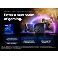 Видеокарта Intel Arc A750 Limited Edition 8GB 21P02J00BA - Превью изображения №3 — Интернет-магазин Time-Shop