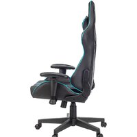 Игровое (геймерское) кресло A4Tech X7 GG-1200 (черный/бирюзовый) - Превью изображения №3 — Интернет-магазин Time-Shop