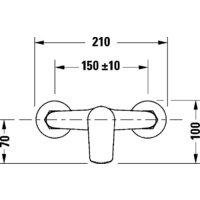 Смеситель Duravit No.1 N14230000010 - Превью изображения №4 — Интернет-магазин Time-Shop