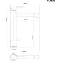 Смеситель Oltens Molle Slim 32403810 - Превью изображения №4 — Интернет-магазин Time-Shop