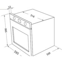 Электрический духовой шкаф HOMSair OEF657BK - Превью изображения №14 — Интернет-магазин Time-Shop
