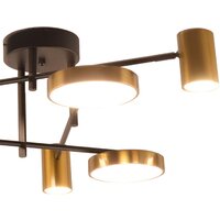 Припотолочная люстра Kinklight Рапис 07645-6D.19(20) (черный/бронза) - Превью изображения №2 — Интернет-магазин Time-Shop