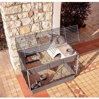 Клетка Ferplast Rabbit 100 Double 57046817 - Превью изображения №9 — Интернет-магазин Time-Shop