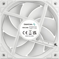 Вентилятор для корпуса DeepCool FD12 R-FD12-WHNPN1-G - Превью изображения №4 — Интернет-магазин Time-Shop