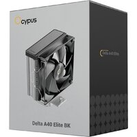 Кулер для процессора Ocypus Delta A40 Elite BK Delta-A40-BK1NNWN00E-GL - Превью изображения №10 — Интернет-магазин Time-Shop