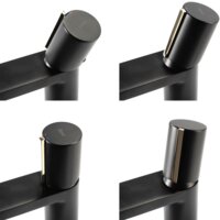 Смеситель Rea Icon REA-B5681 (черный/золотой) - Превью изображения №6 — Интернет-магазин Time-Shop