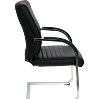 Офисный стул Бюрократ T-8010-LOW-V (черный) - Превью изображения №3 — Интернет-магазин Time-Shop