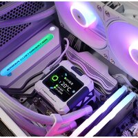 Система жидкостного охлаждения для процессора Thermalright Frozen Warframe 360 ARGB (белый) - Превью изображения №8 — Интернет-магазин Time-Shop
