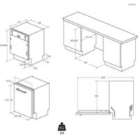 Встраиваемая посудомоечная машина Candy CI 3C6F1A1 - Превью изображения №16 — Интернет-магазин Time-Shop