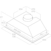 Кухонная вытяжка Elica Era S BL/A/52 - Превью изображения №2 — Интернет-магазин Time-Shop