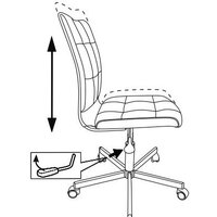 Офисное кресло Бюрократ CH-330M/LT-10 (коричневый) - Превью изображения №5 — Интернет-магазин Time-Shop