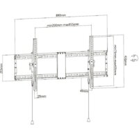Кронштейн для телевизора Ultramounts UM840T (черный) - Превью изображения №4 — Интернет-магазин Time-Shop