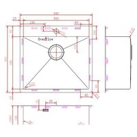 Кухонная мойка ZorG ZRN 5055 Premium PVD Gunblack - Превью изображения №3 — Интернет-магазин Time-Shop