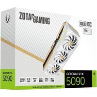 Видеокарта ZOTAC Gaming GeForce RTX 5090 Solid OC White Edition ZT-B50900Q-10P - Превью изображения №8 — Интернет-магазин Time-Shop