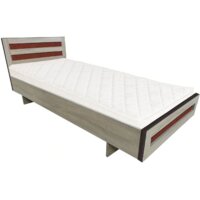 Кровать Барро М2 КР-017.11.02-12 90x200 (дуб сонома) - Превью изображения №2 — Интернет-магазин Time-Shop