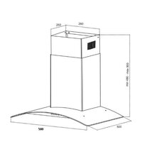 Кухонная вытяжка Germes Alt 50 inox - Превью изображения №7 — Интернет-магазин Time-Shop