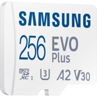 Карта памяти Samsung EVO Plus 2024 microSDXC 256GB (с адаптером) - Превью изображения №3 — Интернет-магазин Time-Shop