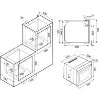Электрический духовой шкаф Krona Pronto 60 BL G2 - Превью изображения №15 — Интернет-магазин Time-Shop