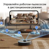 Робот-пылесос Dreame Bot D10s Plus (международная версия, черный) - Превью изображения №4 — Интернет-магазин Time-Shop