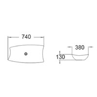 Умывальник SantiLine SL-1029 - Превью изображения №2 — Интернет-магазин Time-Shop