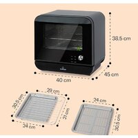 Аэрогриль (аэрофритюрница) Klarstein Vita Pro (черный) - Превью изображения №5 — Интернет-магазин Time-Shop