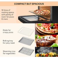 Аэрогриль (аэрофритюрница) Klarstein Vita Pro (черный) - Превью изображения №4 — Интернет-магазин Time-Shop