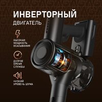 Пылесос Weissgauff V15 BLDC 250 Nero Turbo - Превью изображения №4 — Интернет-магазин Time-Shop