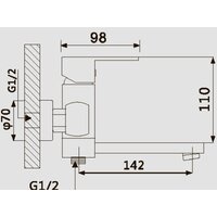 Смеситель Vieir V113531-G - Превью изображения №2 — Интернет-магазин Time-Shop