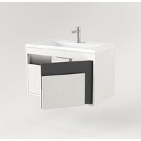  Дабер Тумба под умывальник 016 Cersanit Como 70 Т16.7C.0.20_light (с подсветкой, белый древесный/серый) - Превью изображения №3 — Интернет-магазин Time-Shop