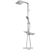 Душевая система  Rea Lucas REA-P0221 (хром/белый) - Превью изображения №2 — Интернет-магазин Time-Shop