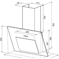 Кухонная вытяжка Krona Fiona 600 PB (белый) - Превью изображения №3 — Интернет-магазин Time-Shop