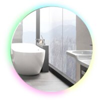  Silver Mirrors Зеркало Savanna D1000 RGB LED-00002603 - Превью изображения №4 — Интернет-магазин Time-Shop